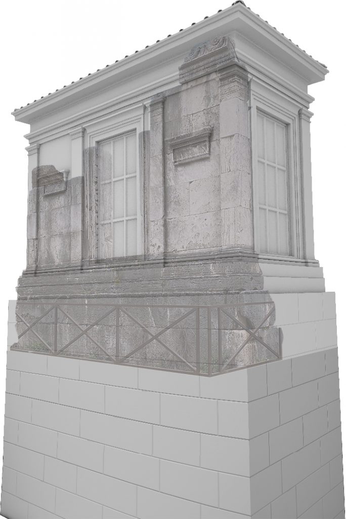 3D reconstruction of Sepulchre of Bibulus - Archeometra